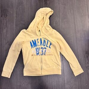 American Eagle - Yellow Zip Up Hoodie